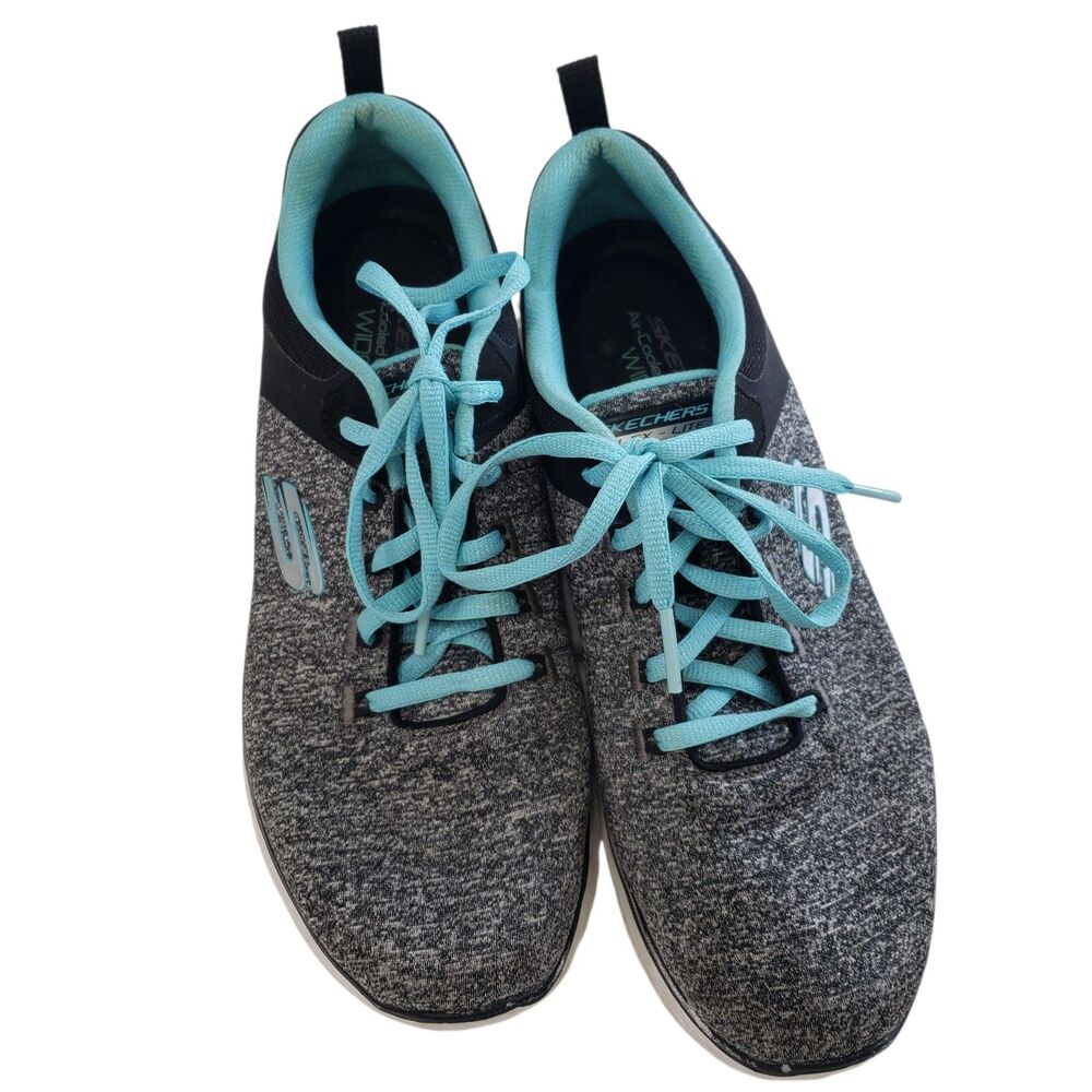 Skechers Women's Flex - Lite Air Cooled Memory Foam Athletic Shoes, Size 9 Wide